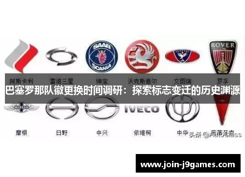 巴塞罗那队徽更换时间调研：探索标志变迁的历史渊源